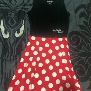 Disney Black and Red Minnie Mouse Dress